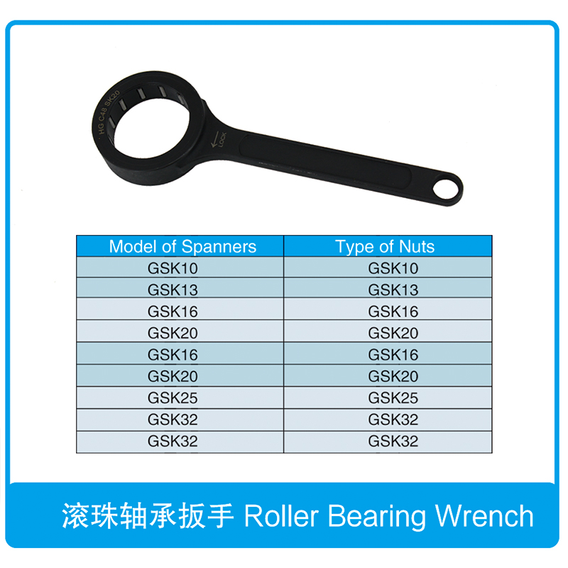 OLICNC Machine tools SK Type Roller Bearing Spanner  for SK10 SK16 SK20 nuts SK Wrench - Spanners - 1