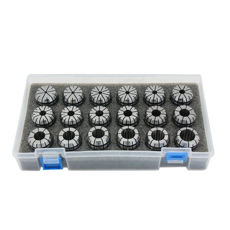 OLICNC ER32 18PCS Collet set  3-20mm 65Mn Chuck For CNC Milling Tool Engraving Machine Spindle Motor Milling Cutters ER32 Collet SET