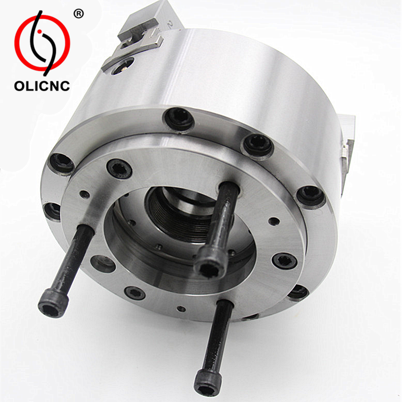 OLICNC 3 Jaws High Speed Closed-Center Hydraulic Power Chuck - Lathe Chucks Series - 2